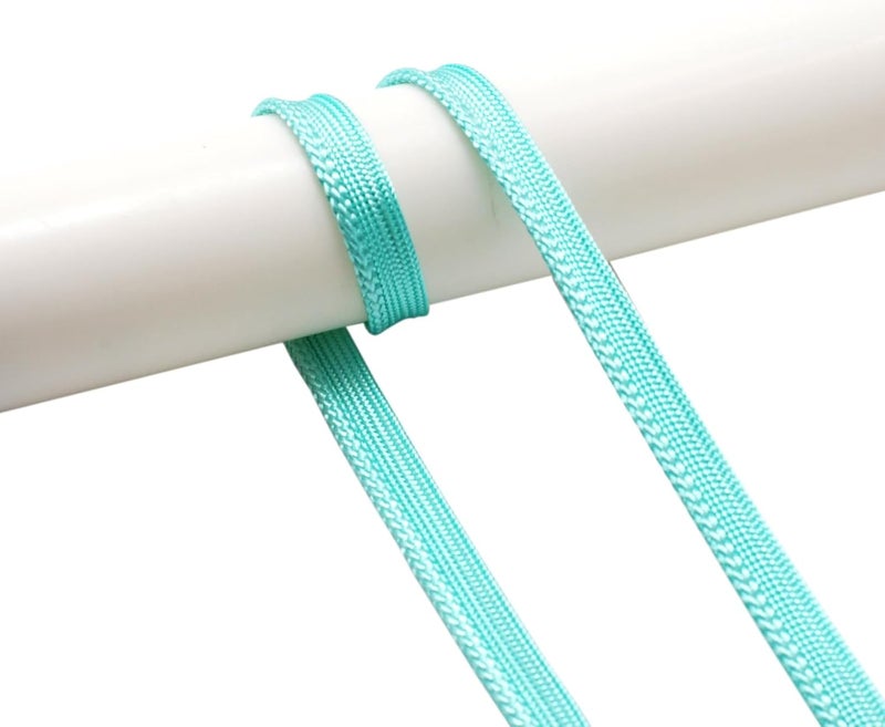 YRCLASYTRIM 0.35inch,(55Yards) Sewing Piping Trim,Shining Polyesterter Cord Trim,for Sewing Clothing,Hometextile, Decoration DIY Crafts Edge Piping Embellishments,30Colour (Light Sky Bule) - Image 1